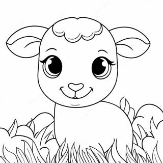 Lamb Coloring Page 127526-61130