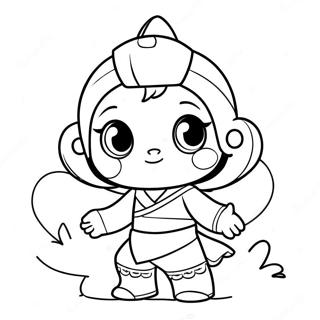 Ni Hao Kai Lan Coloring Page 127629-61209