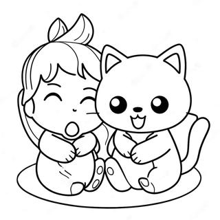Kai Lan And Rintoo Coloring Page 127632-61223