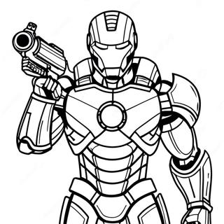 War Machine Coloring Pages