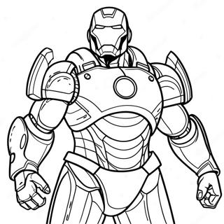 War Machine Coloring Page 127655-61102