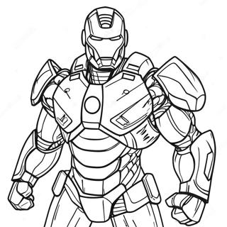 War Machine Coloring Page 127655-61104