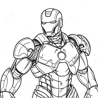 War Machine Coloring Page 127655-61229