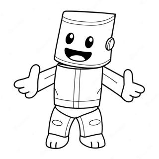 Roblox Bacon Coloring Pages