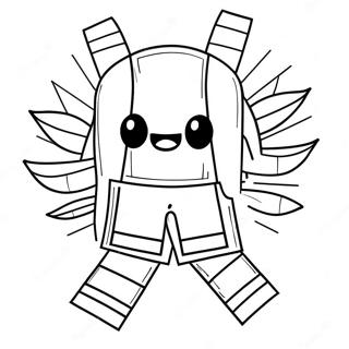 Roblox Bacon Costume Coloring Page 127839-61388
