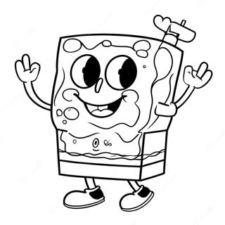 Spongebob And Friends Coloring Pages