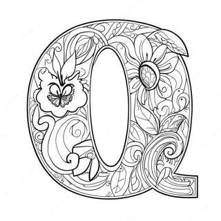 Letter Q Worksheet Coloring Pages