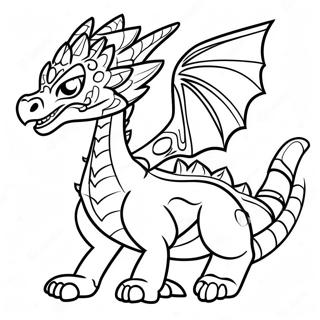 Fearsome Monster Hunter Coloring Page 128120-61595