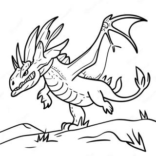 Epic Monster Hunter Battle Coloring Page 128122-61602