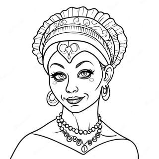 Ghouliana Coloring Pages