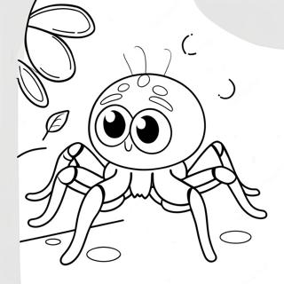 Adventurous Lucas The Spider Coloring Page 128353-61785
