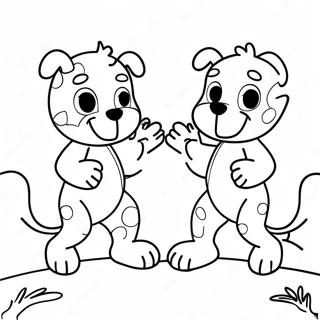 Spot The Difference Coloring Page 128375-61791