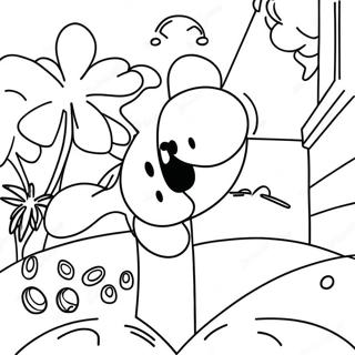 Fun Spot The Difference Coloring Page 128376-61794