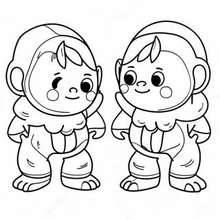 Challenging Spot The Difference Coloring Page 128377-61798