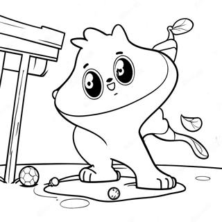 Fun Pe Games Coloring Page 128505-61895