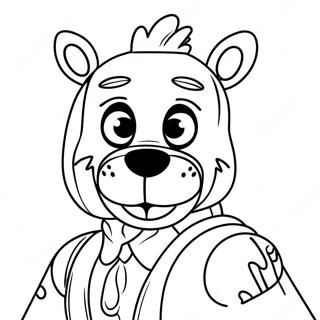 Chica Fnaf Coloring Page 128635-61991