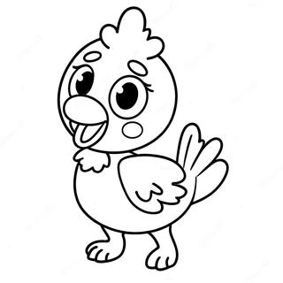 Toy Chica Coloring Pages