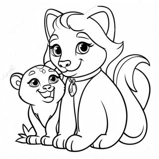 Jasmine And Rajah Coloring Page 128738-62072