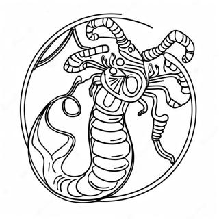 Scorpio Zodiac Sign Coloring Page 128764-62091