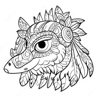 Indigenous Wildlife Coloring Page 128896-62201