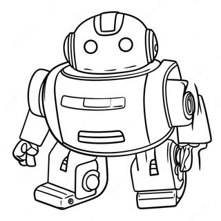 Tobot Coloring Pages