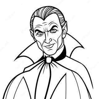 Dracula Coloring Page 129097-62350