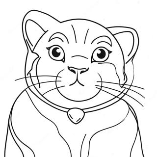 Meowscles Coloring Page 129172-62410