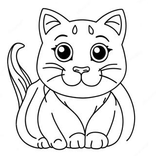 Meowscles Coloring Page 129172-62412