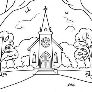 Grateful Church Community Coloring Page 129277-62493