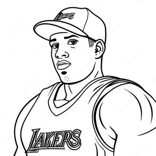 Lakers Coloring Pages