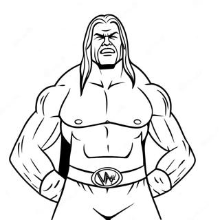 Roman Reigns Wwe Coloring Pages