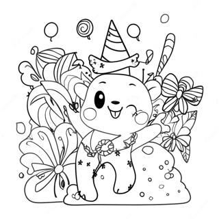 Celebration Coloring Pages