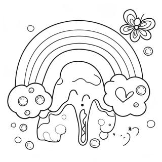 Rainbow Sprinkle Studio Coloring Pages