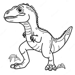 Jurassic World Fallen Kingdom Indoraptor Coloring Page 129633-62769