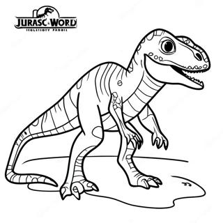 Jurassic World Fallen Kingdom Indoraptor Coloring Page 129633-62770