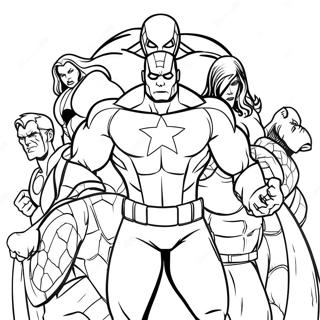 Marvel Coloring Pages