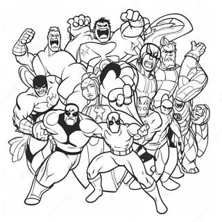 Marvel Coloring Page 129762-62872