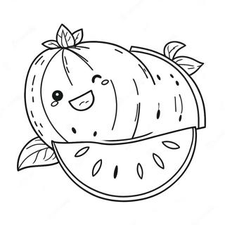 Sunny And Melon Coloring Page 129813-62909