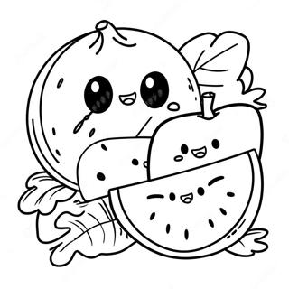 Sunny And Melon Coloring Page 129813-62911