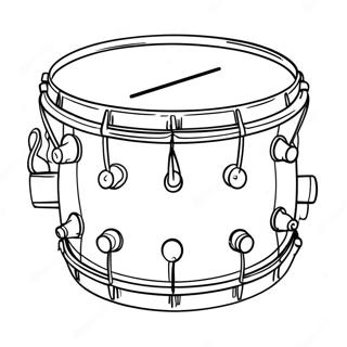 Drum Coloring Pages