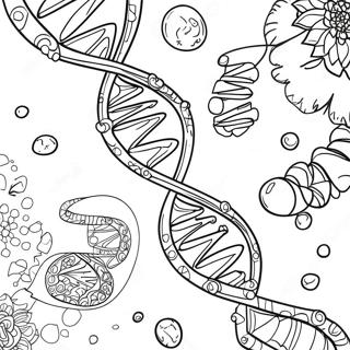 Dna Coloring Pages