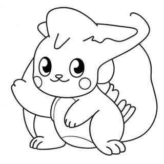 Colorful Starter Pokemon Coloring Page 130124-63161