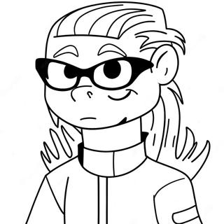 Johnny Test Coloring Pages