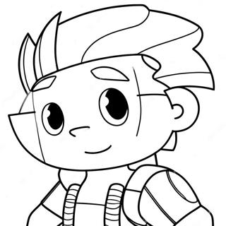 Johnny Test Coloring Page 130224-63230