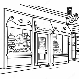 Shops Coloring Page 130250-63251