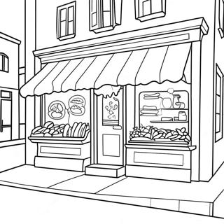 Shops Coloring Page 130250-63252