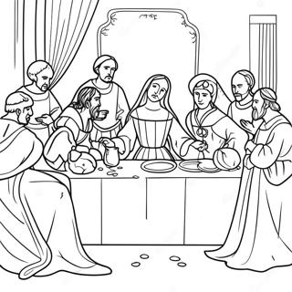 Renaissance Coloring Pages