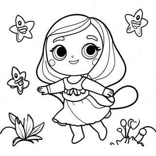Mila And Morphle Magical Coloring Page 130405-63380