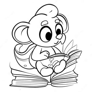 I Love Reading Coloring Pages