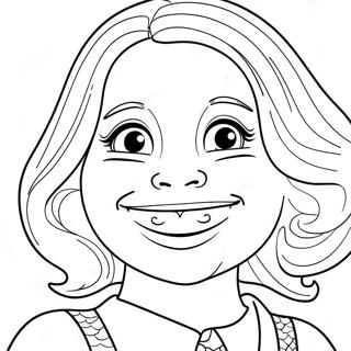 Bonnie With A Big Smile Coloring Page 130587-63528